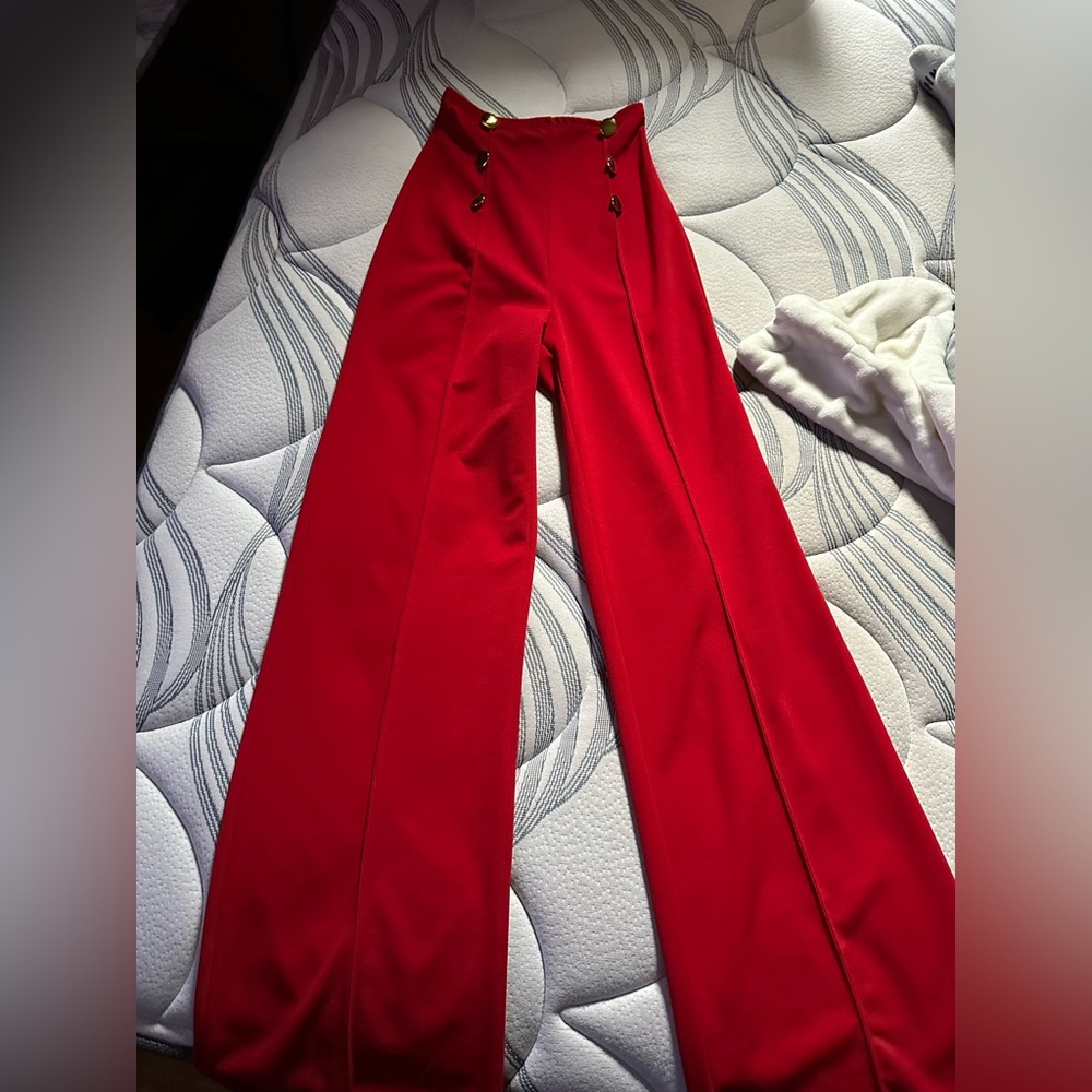 New without tags stretchy well fitted flared dress pants